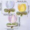 Flower Shape Floating Storage Rack Wooden Display Shelf Wall Mounted Shelves  Cafe Shop