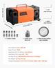 Drill Bits Sharpener MR-13D, 313mm Professional Drill Bit Grinder with Adjustable Lip Relief Angle, Front Cutting Lip & 95°-135° Point Angle, 4600RPM