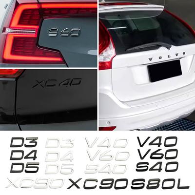 Декоративные наклейки на логотип багажника автомобиля Аксессуары Для Rdesign Polestar AWD S60 S60L XC60 XC90 CX40 V60 S80 S80L B6 B8 T8 D8 B5