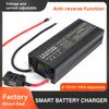 Портативное зарядное устройство для аккумуляторов Lifepo4 12V100A 40A 50A 60A 85A с регулируемым напряжением и током Anderson