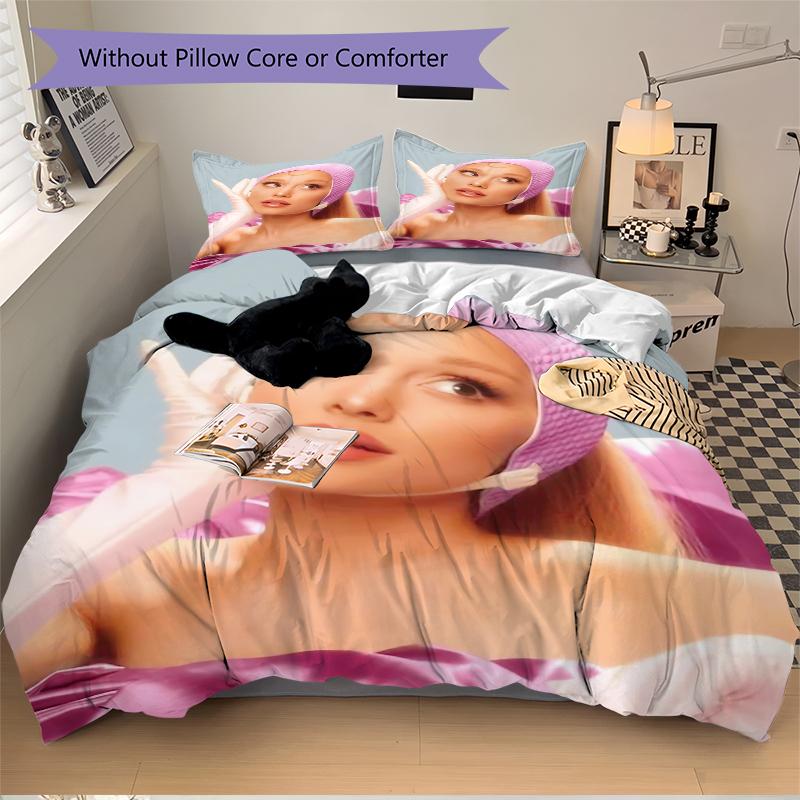 3Pcs Glamorous Beauty Pose Bedding Sets For All Sizes New 3D Printed Bed Cover Comforter Duvet Cover Pillowcase Bedroom Decoration