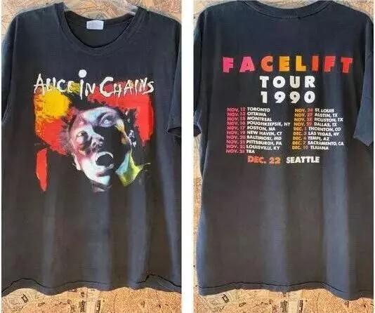 Comfort colors Alice In Chains Facelift 1990 Tour T-Shirt Vintage