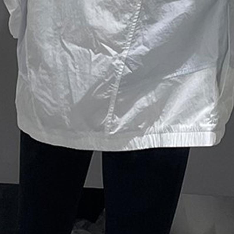 Nike Куртка на молнии с капюшоном и принтом логотипа, мужская верхняя одежда, белая DB5172-100