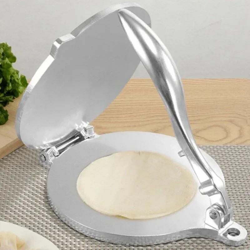 16/20cm Tortilla Press Maker Aluminium Alloy Manual Pizza Pie Making Tortillas Dough Pressing Tool Kitchen Cooking Accessories