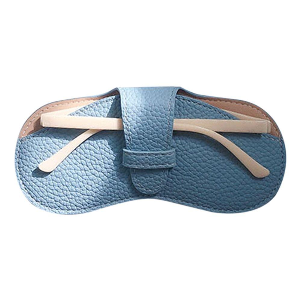 Защитный чехол для очков из искусственной кожи с защитой от давления, чехол для очков, сумка для хранения солнцезащитных очков