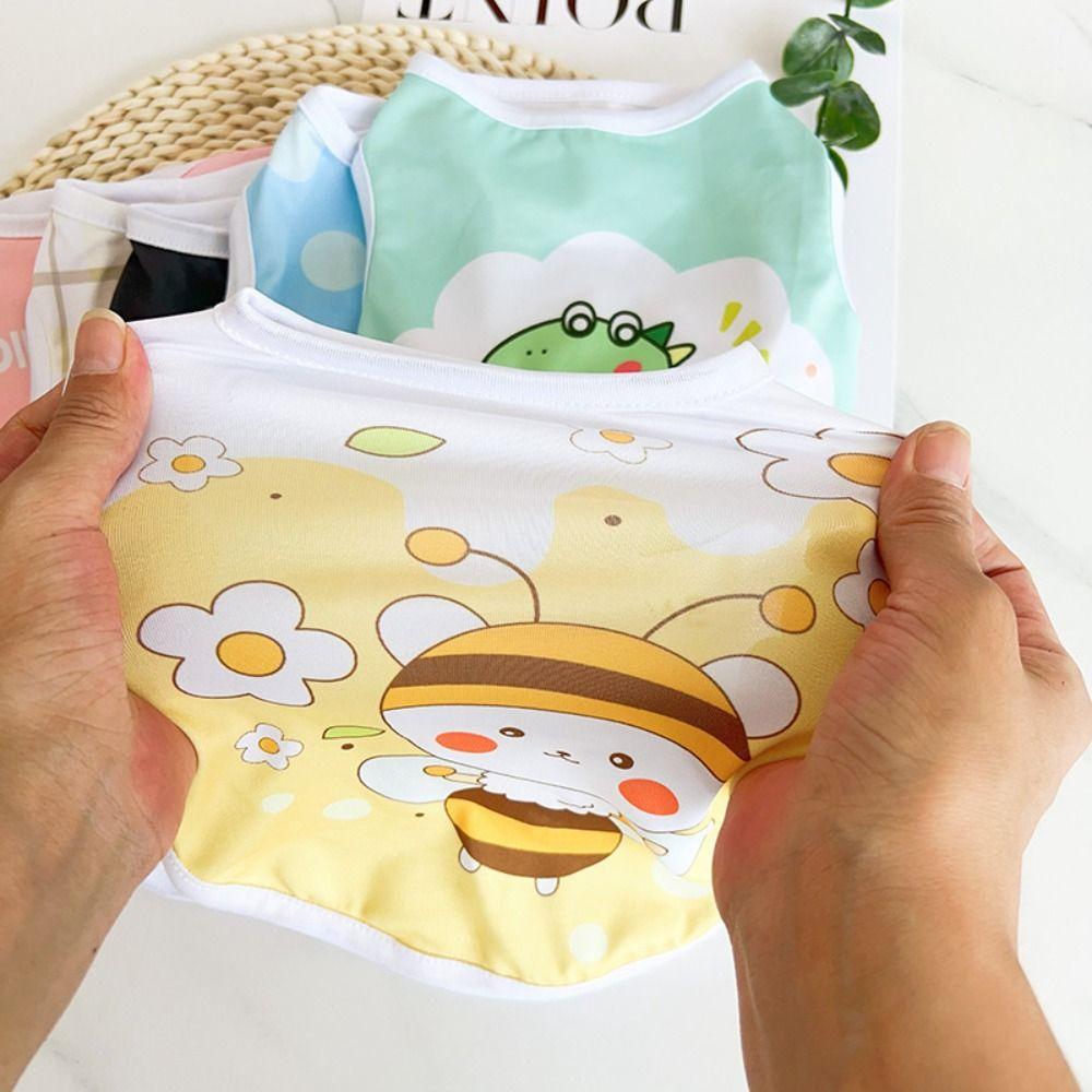 Small Dogs Dog T-Shirts Sleeveless Cat Puppy Clothes Cute Pet Vest