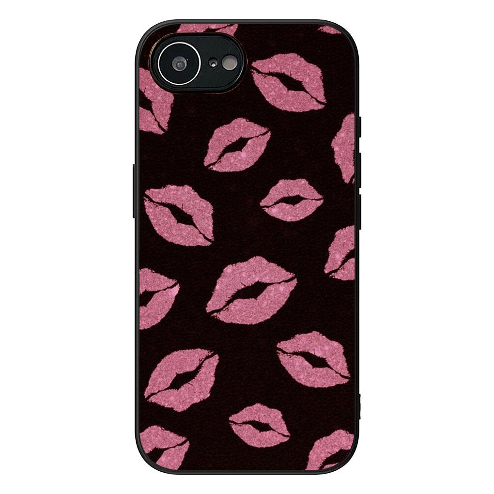 Cover for Samsung Galaxy S22 S21 S20 FE Ultra Plus A35 A36 A55 A37 A33 A34 A57 Coque Phone Case Pink Star Dark Red Heart Love