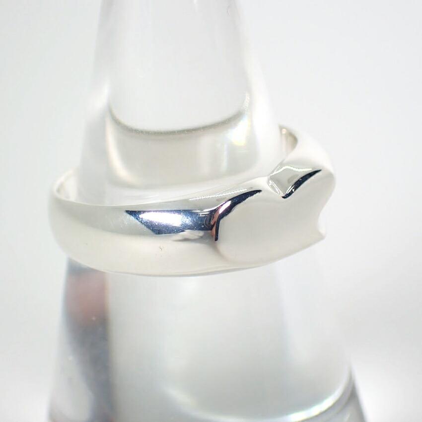 [Used] TIFFANY/Tiffany/SV925/Signet Heart/Ring/Size 10.5/g455-22