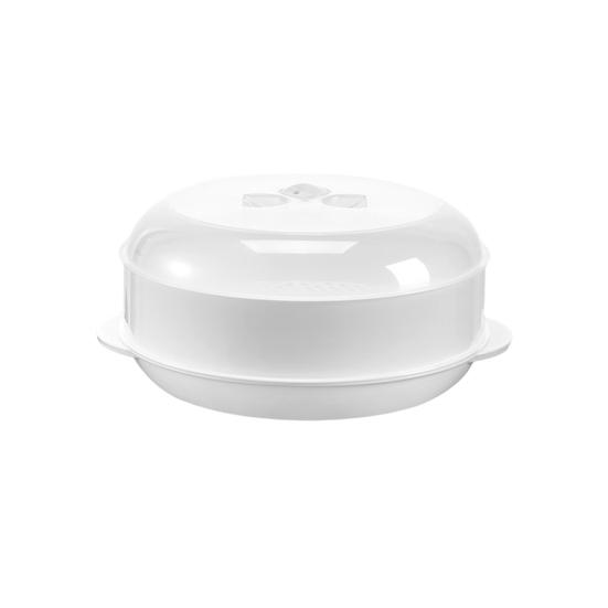 Пароварка для микроволновой печи, термостойкая, антипригарная, 3 вида, практичная, большая емкость, посуда для готовки, бытовые принадлежности