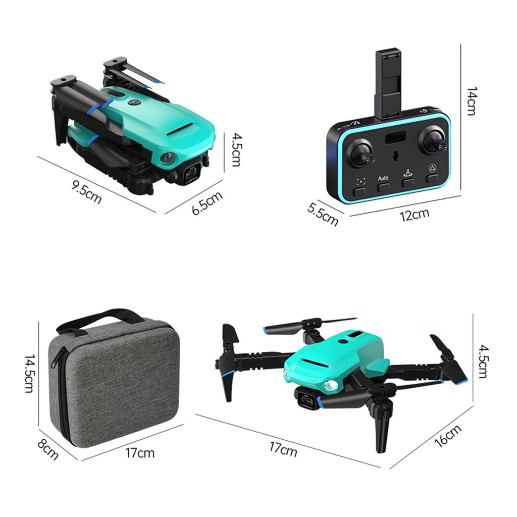 Мини-дрон с дистанционным управлением и двойной камерой Складной безголовый дрон 4K с оптическим позиционированием потока