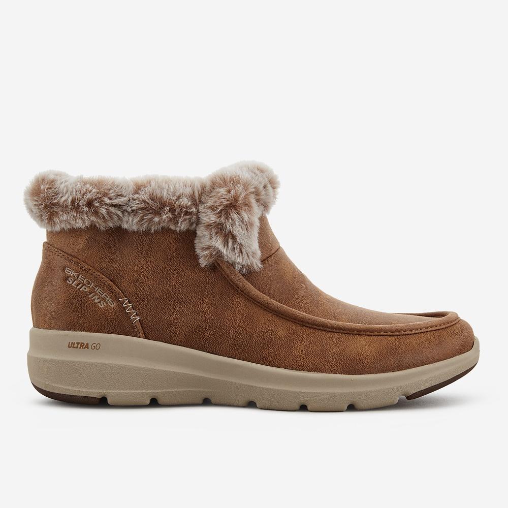Skechers Женский Glacial Ultra (Слипоны)_Sc0Wfcfw062