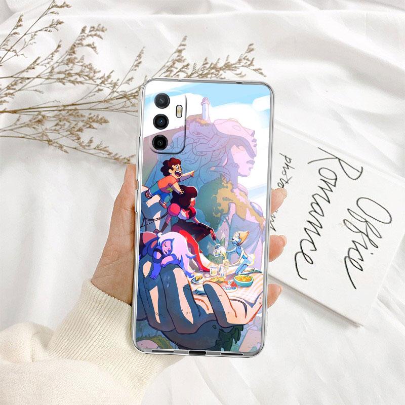 IK59 S-Steven U-Universe Transparent Phone Case for Motorola Moto G7 G8 G9 G84 G85 G73 G24 G15 Z2 Play Power Plus