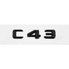 3D Наклейки с буквами на заднюю часть автомобиля Эмблема для Mercedes Benz C Class C32 C36 C43 C55 C63 C180 C200 C220 C230 Авто Задний Багажник