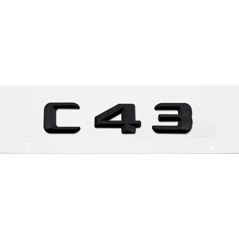 3D Наклейки с буквами на заднюю часть автомобиля Эмблема для Mercedes Benz C Class C32 C36 C43 C55 C63 C180 C200 C220 C230 Авто Задний Багажник