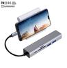 USB hdmi Hub 6 in 1 Usb 3.0 to RJ45 1000Mbps PD Fast Charge SD/TF Card Reader Splitter Usb C Hub Docking Station
