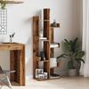 Bookshelf Vintage Wood Look 48 x 25.5 x 140 cm Particleboard
