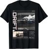 Крутая Ретро Винтажная Японская JDM Токио Япония Дрифт Гоночная Футболка