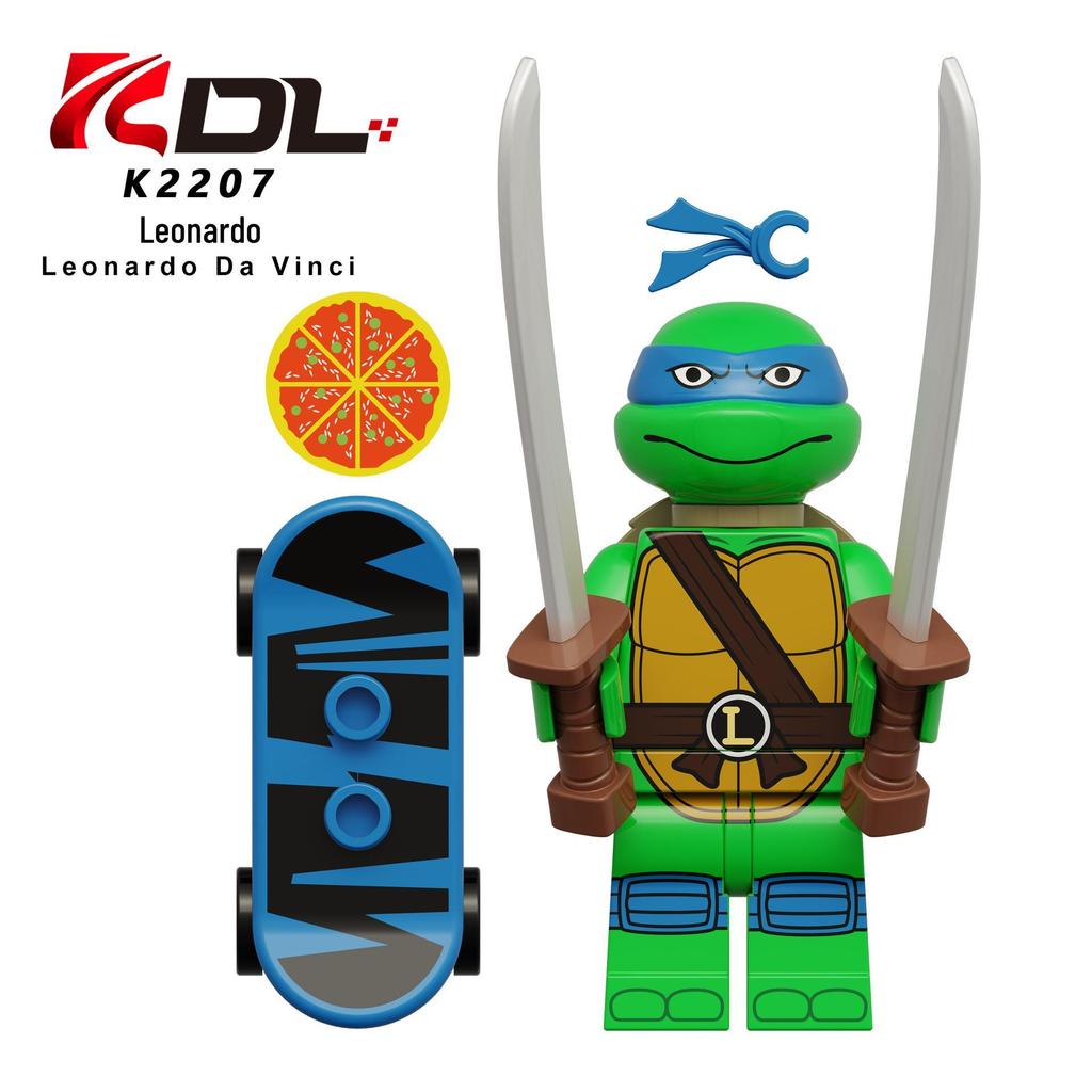KDL831 KDL817 Teenage Mutant Ninja Turtles Minifigure Building Block Toy Set