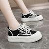 Kt2651 New White Shoes Women's  Summer Breathable Mesh Shoes Raise the Bottom Board Shoes Women's Shoes Mesh Students