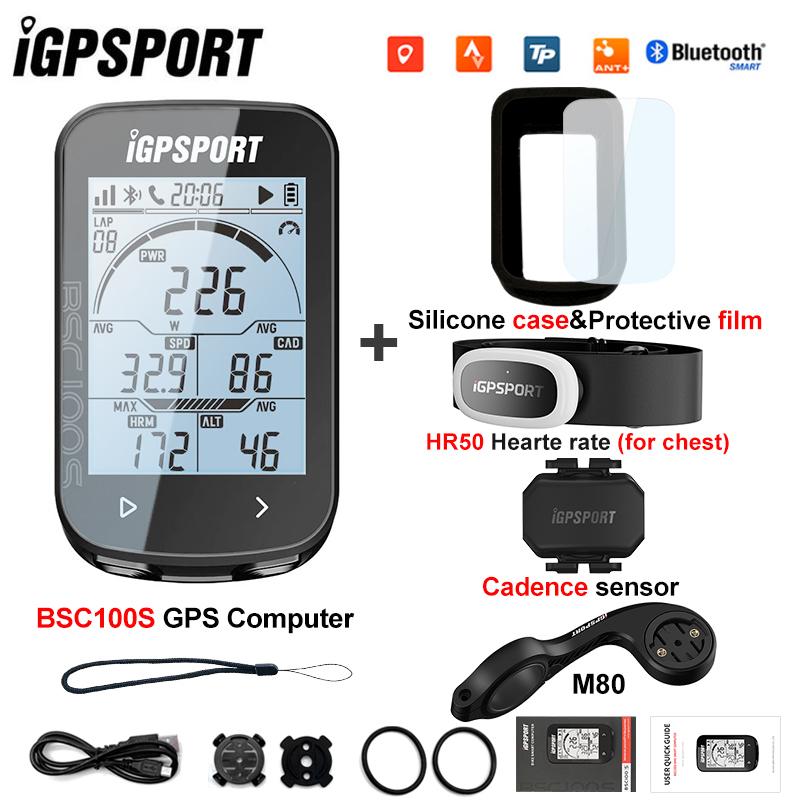 iGPSPORT BSC100S 100S GPS Enabled Bike Bicycle Computer Road MTB Wireless Speedometer Odometer