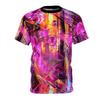 Colorful Stripe Kids T Shirt Harajuku Print Short Sleeve Outdoor Playwear
