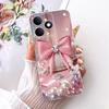For Realme Note 80 2026 Cute Flower Butterfly Cat Painted Case For Realme Note80 RMX5388 Soft Silicone TPU Phone Cases