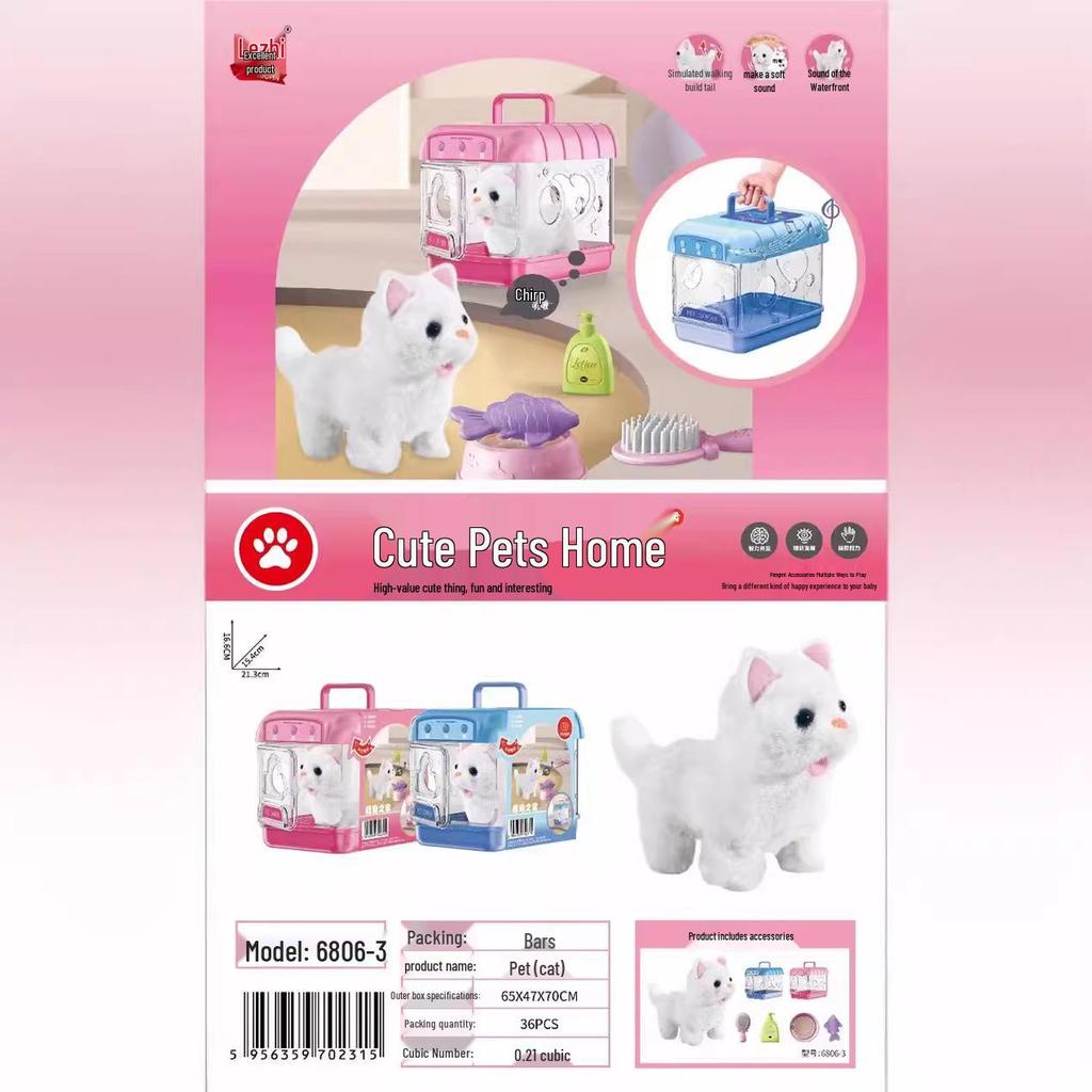 Lezhiyoupin Милая коляска для питомцев и ящик для хранения для щенков, кроликов и котят