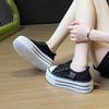 Summer Mesh White Shoes New Student Breathable Height Increase Casual Canvas Shoes