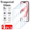 4PCS Screen Protector for iPhone 16 15 14 13 12 11 Pro XS Max Tempered Glass for iPhone X XR SE 2022 2020 7 8 6 6S 16 15 14 Plus