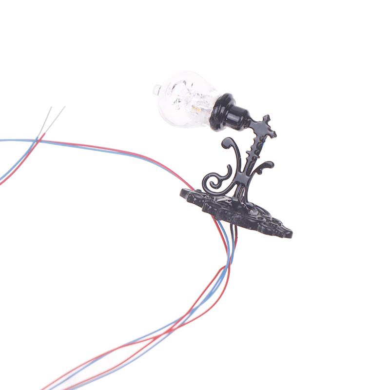 Миниатюрный кукольный домик настенный светильник настольная лампа мини светодиодное освещение украшение дома кукольная мебель игрушка может быть яркой