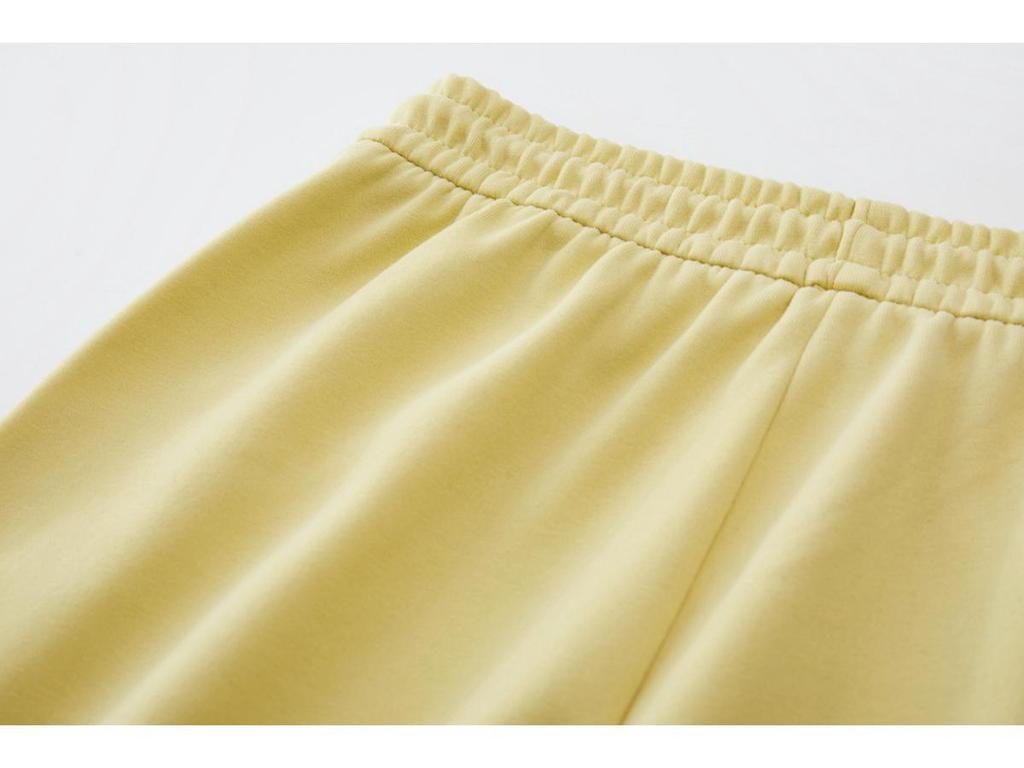 Весна/Лето 2025 Женские Повседневные Спортивные Брюки с Высокой Посадкой и Широкими Штанинами