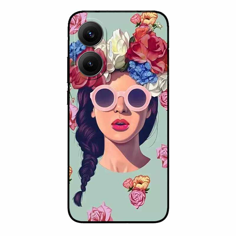 For Xiaomi Poco F7 5G Case Wolf Bumper Silicone Phone Back Cover For Poco F7 6.83" Planet Protective Cool Animal Coque POCOF7 5G