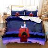 Snoopy Anime, Home Bedroom Comforte Nordic polyester material, suitable for children and adults, 3-piece set