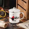 LocknLock New National Trend Retro Ceramic Mug