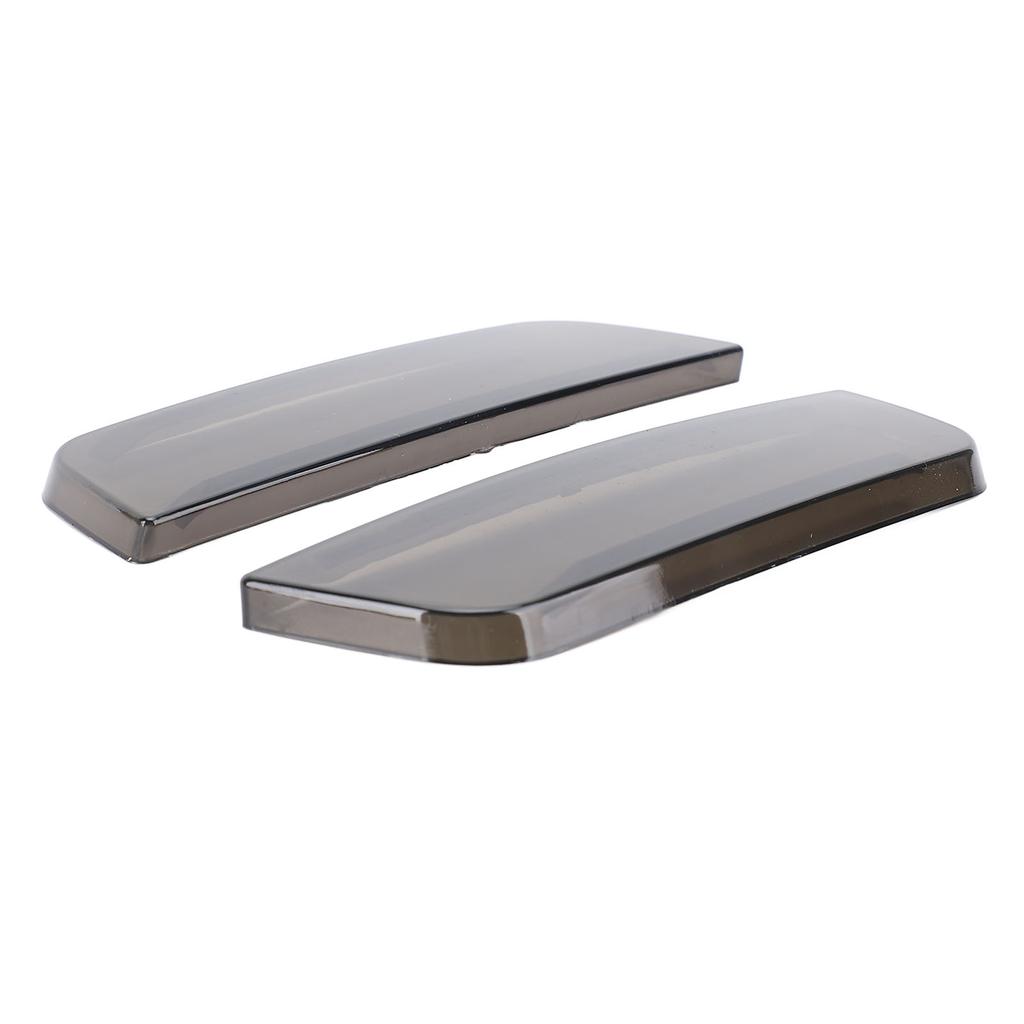 Пара крышек передних указателей поворота, всепогодные ПК, линзы боковых габаритных огней, замена для Bronco 2021–2024 2-дверный