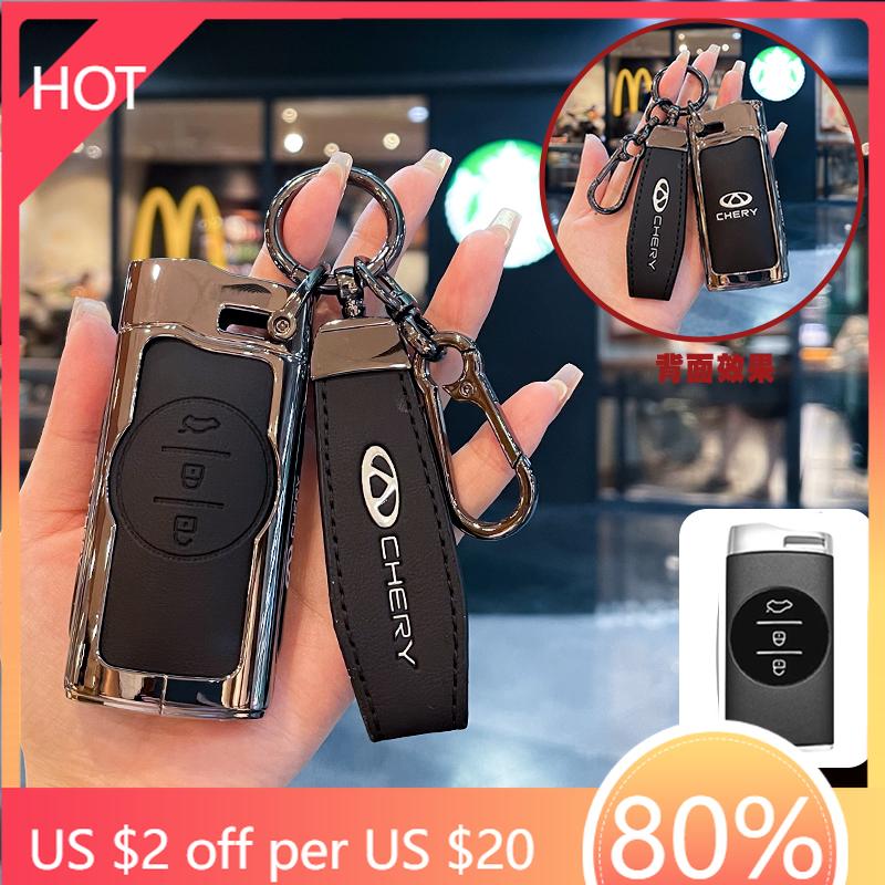 Декоративные молдинги Чехол для брелока автомобиля Для Chery Tiggo 7 pro 8 Pro Exeed Tiggo 2 3x Arrizo 5 Pro Gx 5x EQ7 2021 Кошелек акс
