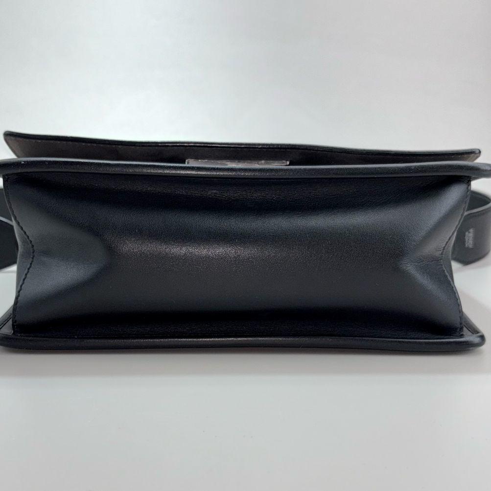 [Pre-Owned] Kan I Logo Leather Crossbody Tote Bag - Very Good #9KTHR8