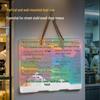 Hand-Painted Erasable Luminous Acrylic Message Board - Anti-Scratch Advertising Display