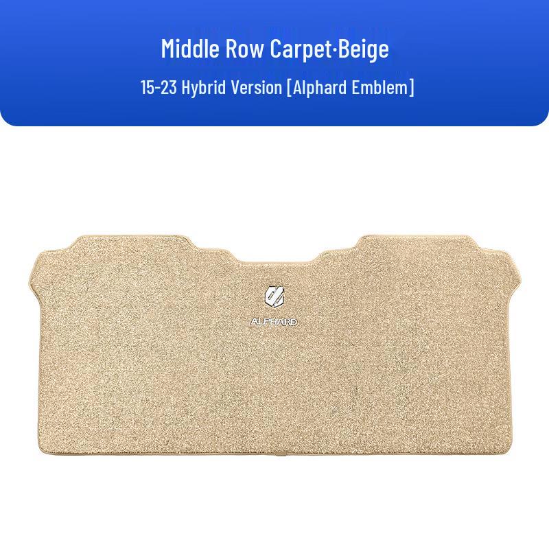 Compatible Floor Mats for Alphard 20 & Vellfire 30 Series Middle Row Carpet Modification