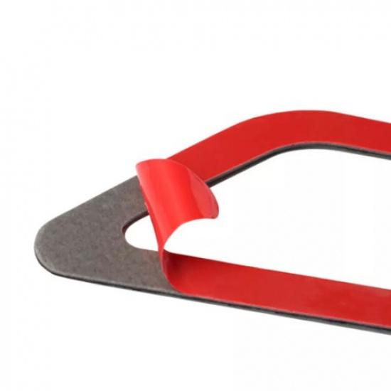 Красная отделка воздуховодов на приборную панель из углеродного волокна, 2 шт., для Subaru BRZ Toyota 86