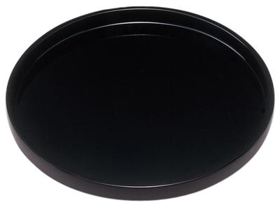 Круглый поднос Nakanishi Kogei, Черный, Однотонный, 30 см, 3199003