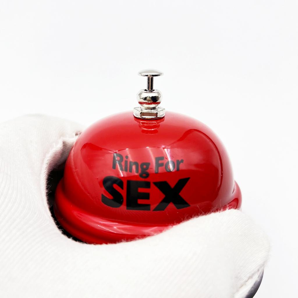 Sex Bell Ring Toy/Kiss/Santa/A Dream Come True RingBell Novelty Romantic Gift for Husband Wife Valentines DayGood product