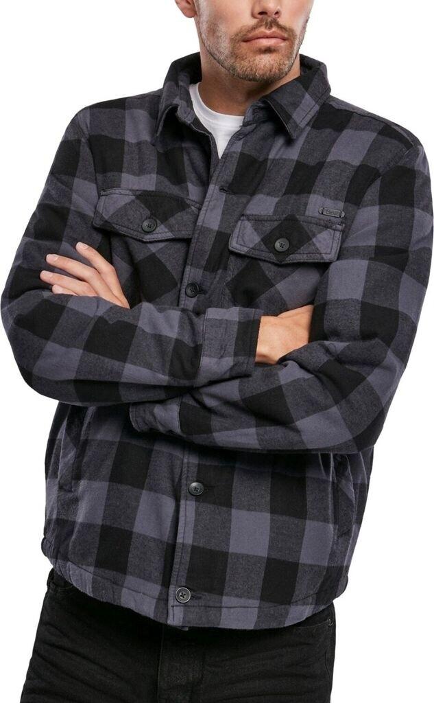 Зимняя куртка Brandit Lumberjacket (9478) black/grey