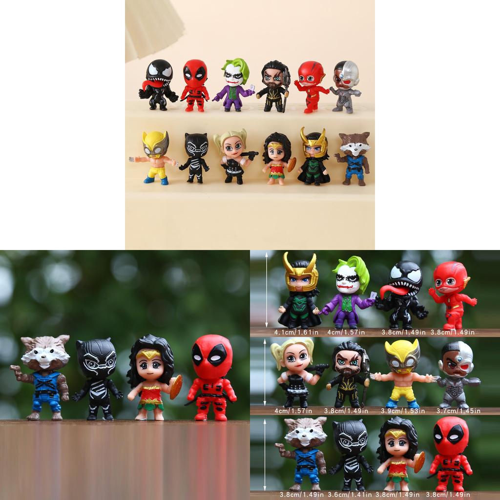 Фигурка Мстители Marvel из ПВХ, Коллекционная игрушка для детей и фанатов
