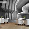 Современные обои в индустриальном стиле 3D расширяющиеся космические серые цементные строительные росписи для спальни, гостиной, украшения, фрески