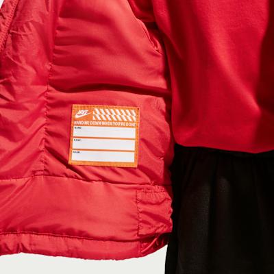 Унисекс детские куртки Nike Умеренная неэластичная