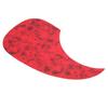 2Pcs Acoustic Guitar Pickguard Folk AntiScratch Guard Plate Replacement for 3841in Celluloid(Red Tortoise Color Water