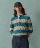 BROOKS BROTHERS Bold Stripe Rugby Shirt (Blue) (Bbntmmg301)