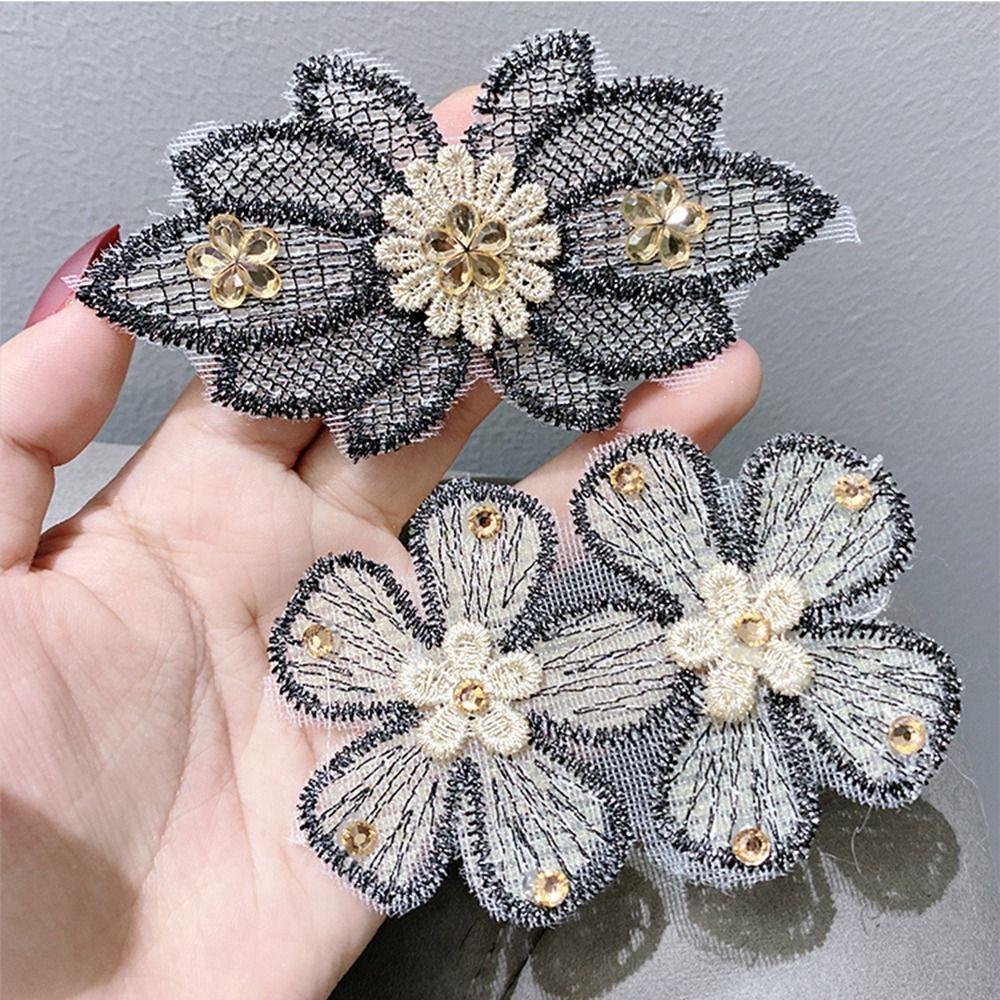 Flower Seamless Magic Paste Bow Bangs Paste Cute Makeup