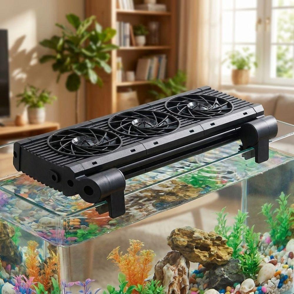 1/2/3/4/5/6 Head Aquarium Cooling Fan Variable Speed Heat Dissipation Fan Fishbowl Culture